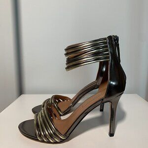 BCBG Maxazria - Brand New - Valai Strappy Metallic Stiletto - Size 8